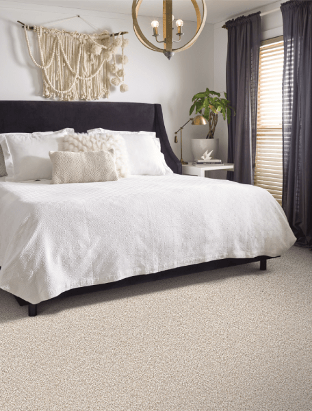 Bedroom carpet | I & J Carpets, Inc.